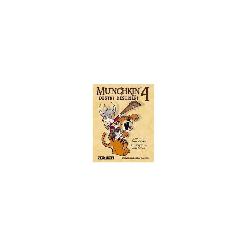 Destri Destrieri: Munchkin 4 - gioco da tavolo