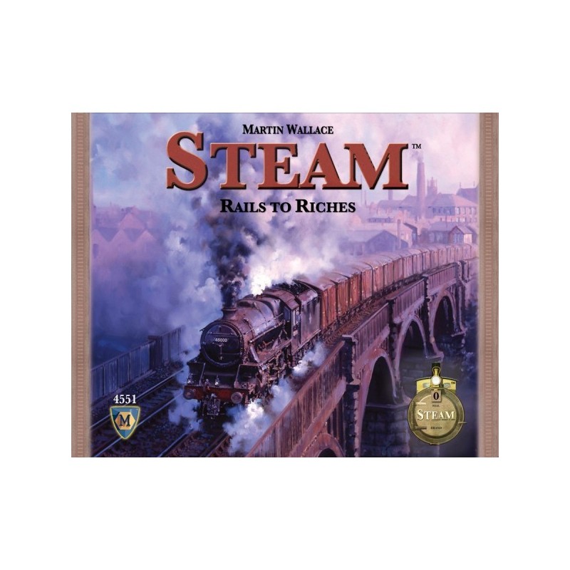 Steam Rails to Riches - gioco da tavolo