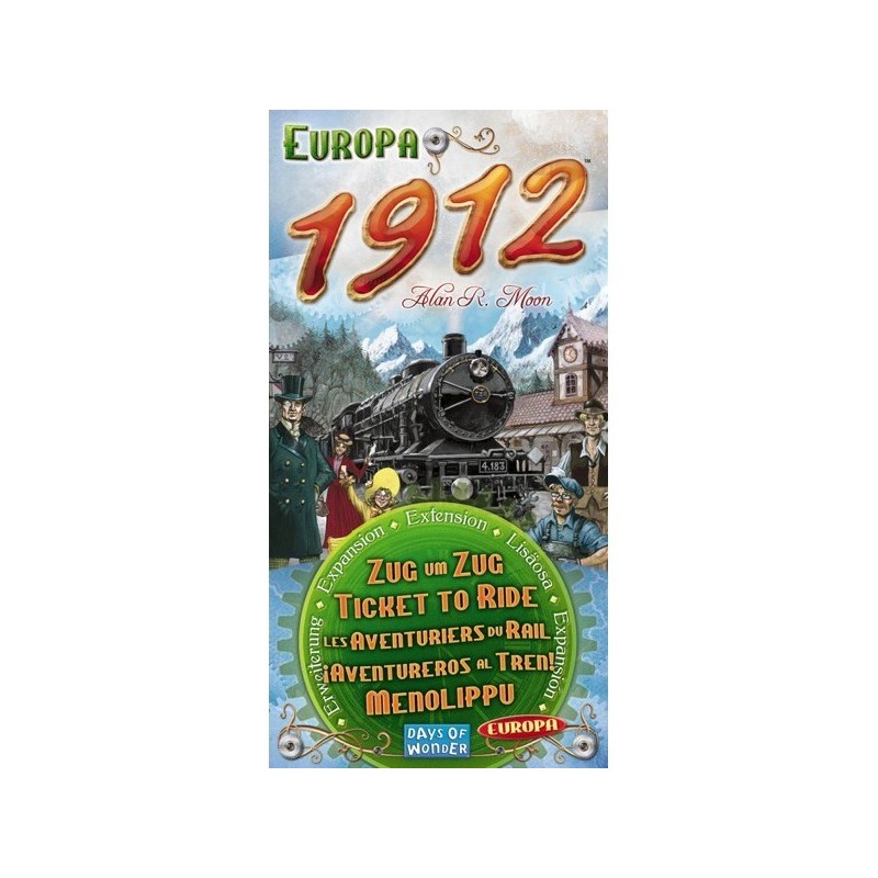 1912 Europa: Ticket to Ride - gioco da tavolo