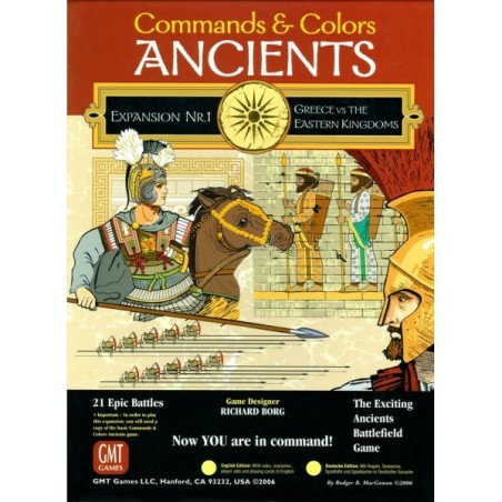 Commands & Colors Ancients - Espansione 1 GMT (Third Print)