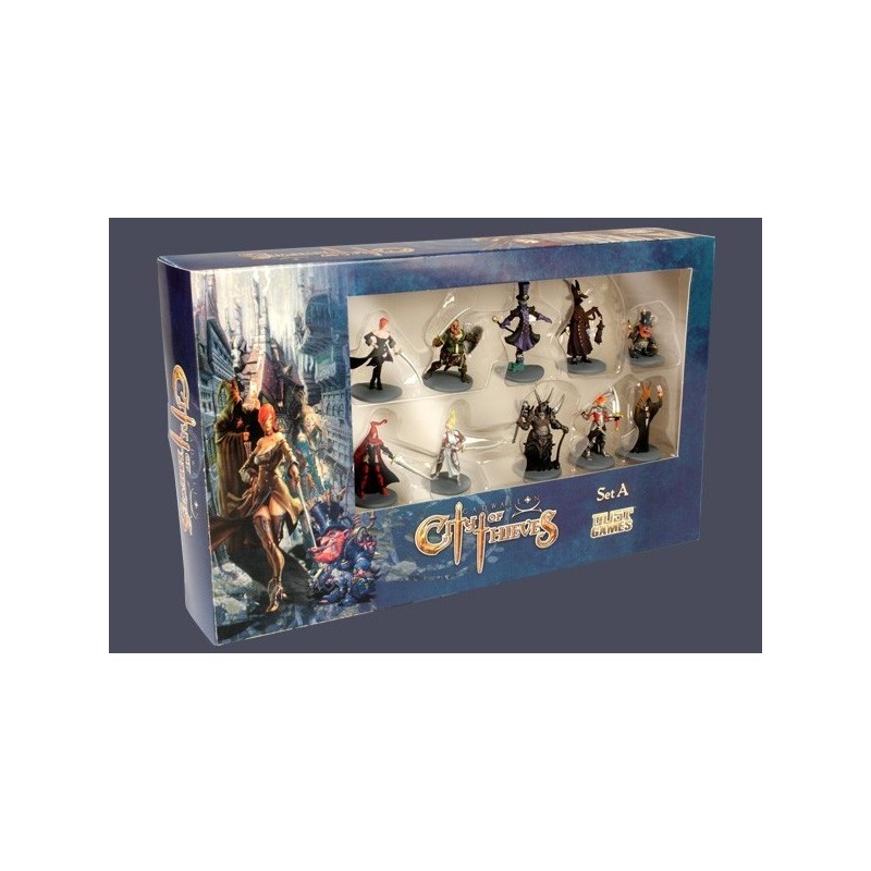 La citta' dei ladri: set miniature 1 - gioco da tavolo