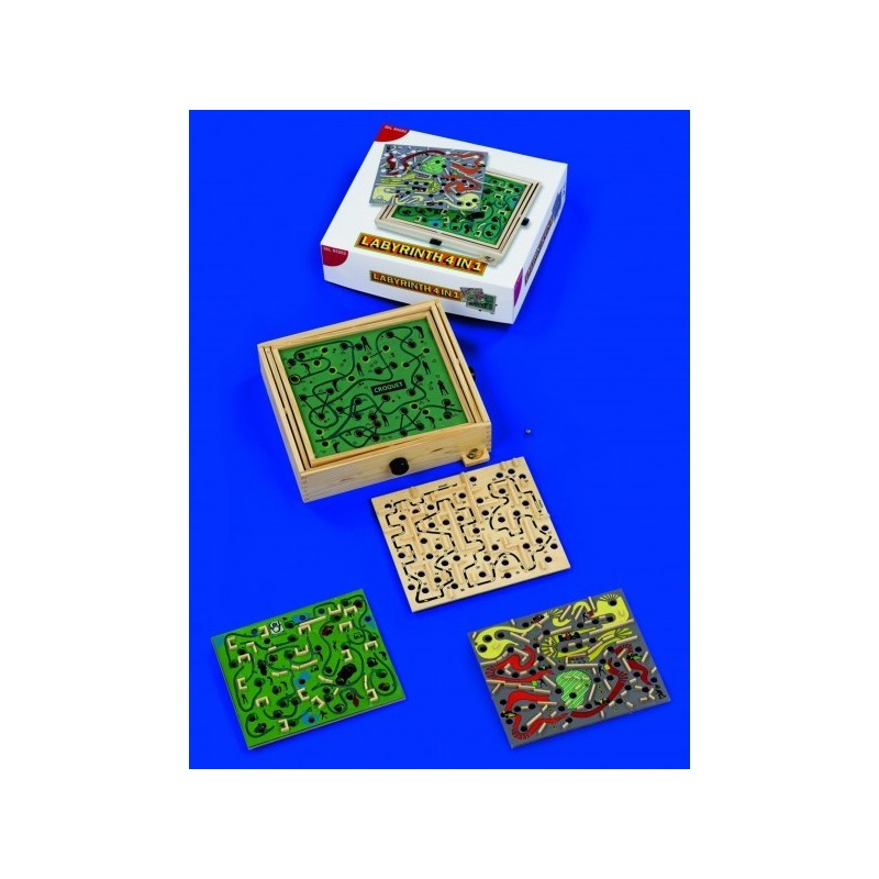 Labyrinth 4 in 1 - DAL NEGRO - gioco da tavolo