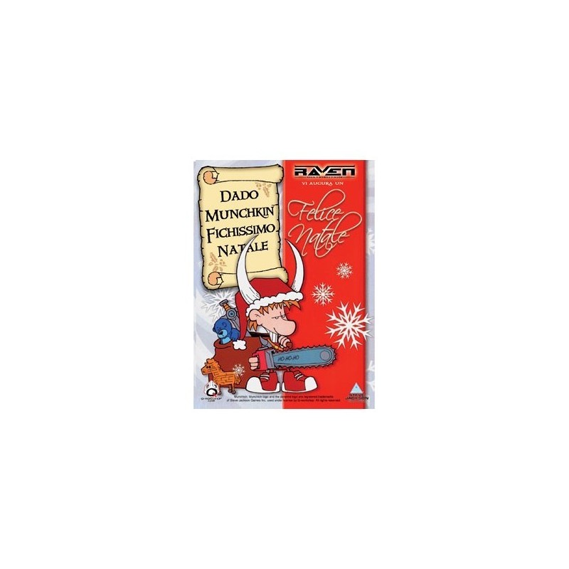 Munchkin dado Fichissimo Natale - gioco da tavolo