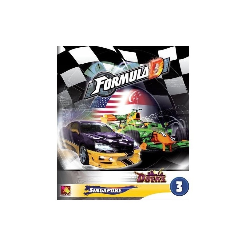 Singapore & Docks - Formula D - circuiti (3) - gioco da tavolo