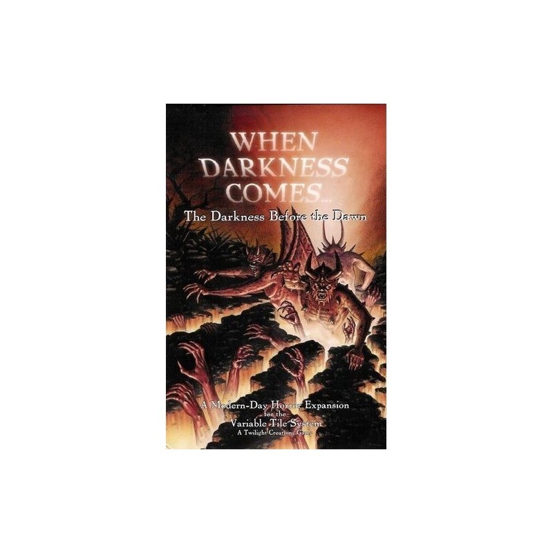 The Darkness Before the Dawn: When Darkness Comes - gioco da tavolo