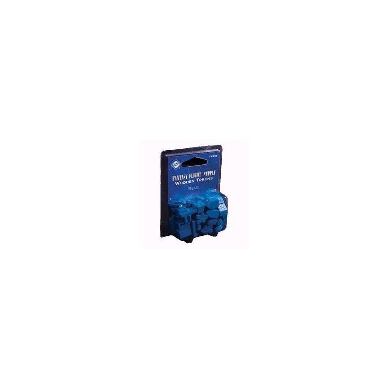 Wooden Gaming Token FFG - Blue - accessorio per giochi