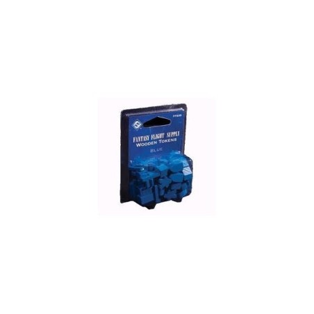 Wooden Gaming Token FFG - Blue