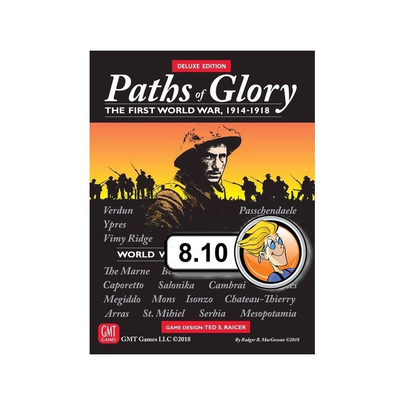 Paths of Glory GMT (Deluxe Edition 2nd Print) - gioco da tavolo