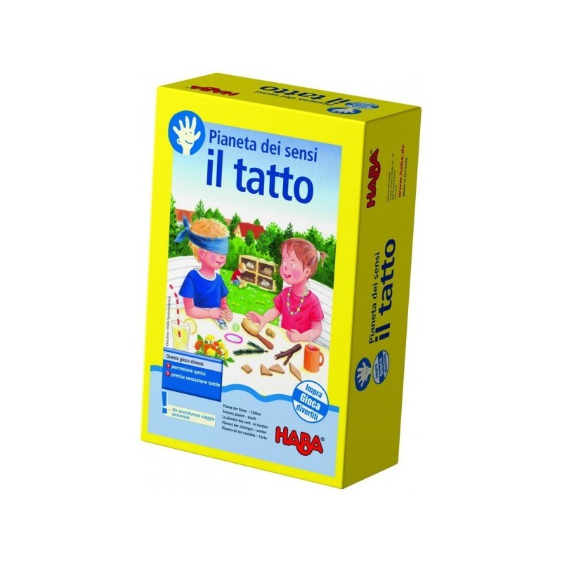 Il Pianeta dei Sensi: Il Tatto - HABA - gioco da tavolo