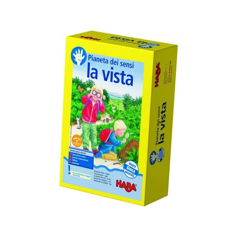 Il Pianeta dei Sensi: La Vista - HABA - gioco da tavolo