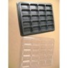 Contenitore portapedine a base nera (GMT Counter Tray with Lids)
