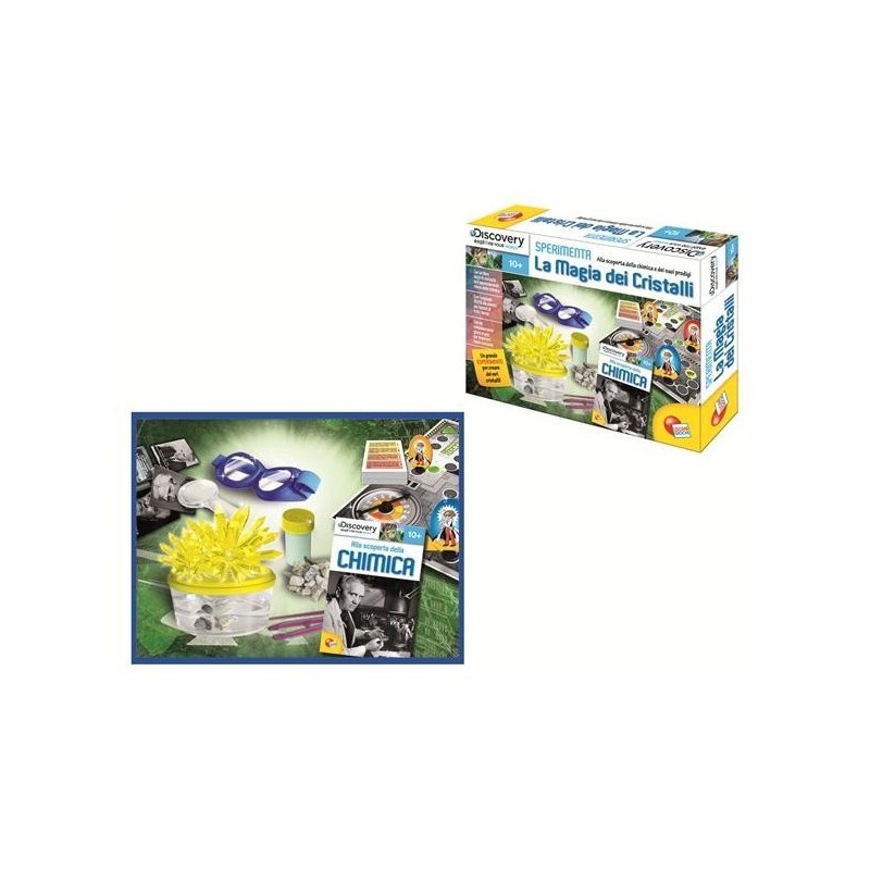 DISCOVERY La magia dei Cristalli - LISCIANI - gioco da tavolo