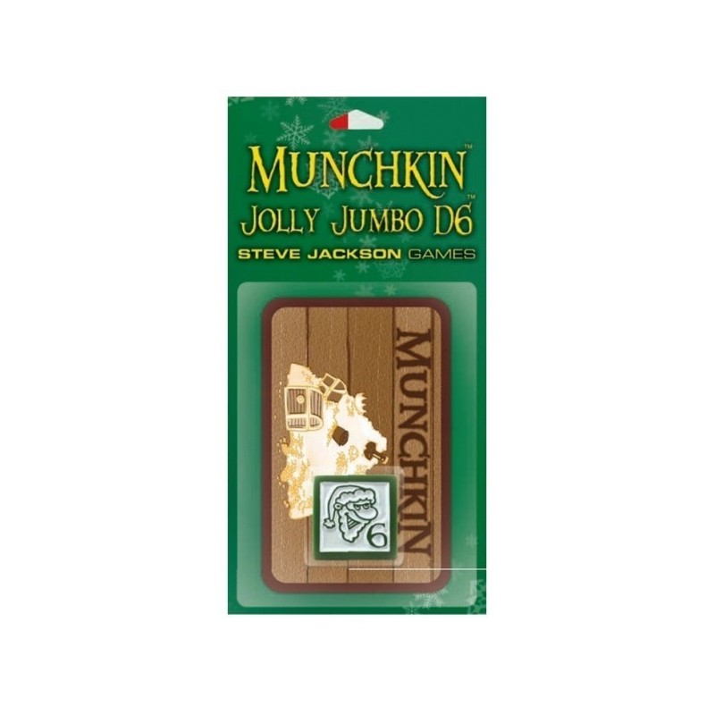 Munchkin Jolly Jumbo D6 - Verde - gioco da tavolo
