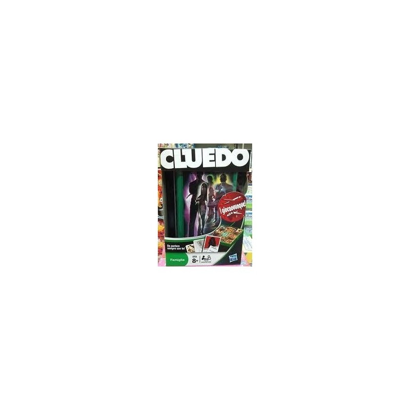 Cluedo travel ITA - HASBRO - gioco da tavolo
