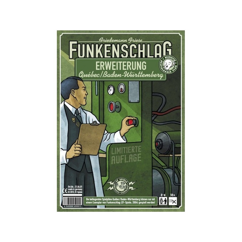 Mappa Quebec - Baden-Wurttemberg: Alta Tensione DEU - gioco da tavolo