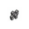Set dadi Fudge - Nero, Bianco