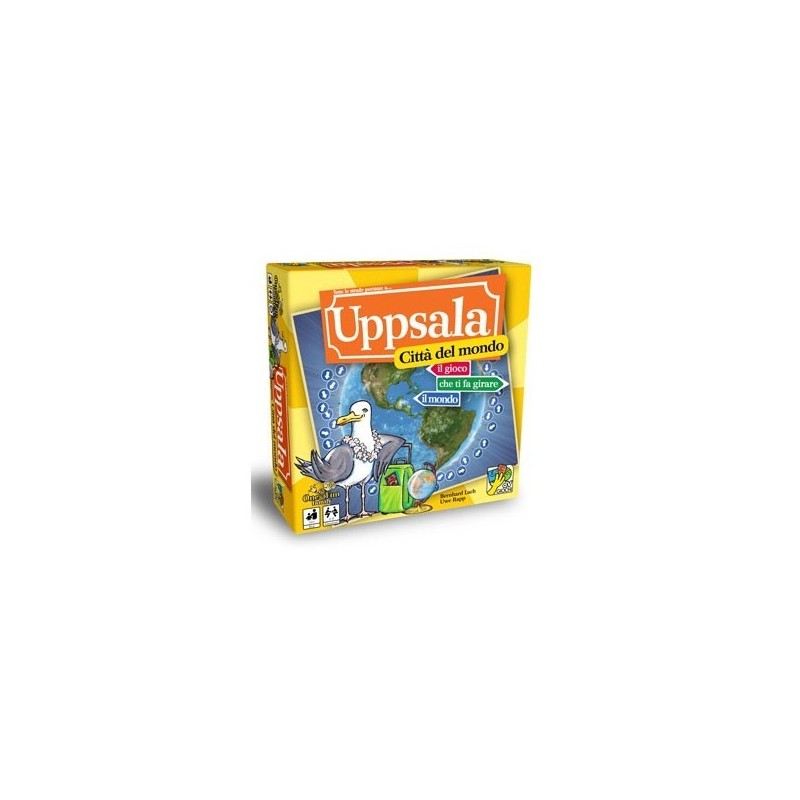 Tutte le strade portano a Uppsala (Citta' del Mondo) - gioco da tavolo