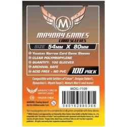 54x80 mm bustine protettive MayDay trasparenti - 100 MDG7109