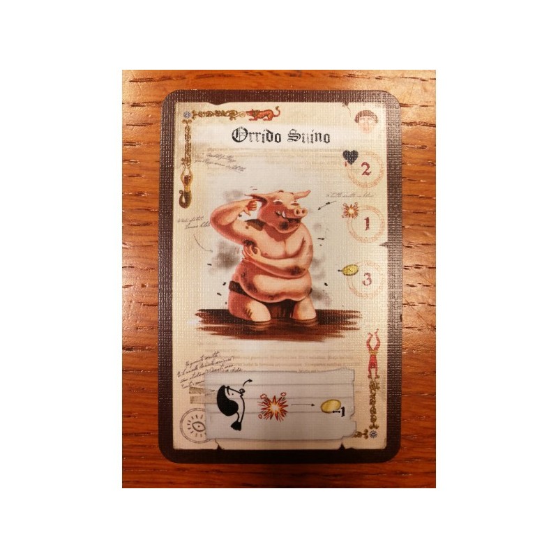 Orrido Suino (carta promo Dungeon Fighter) - gioco da tavolo
