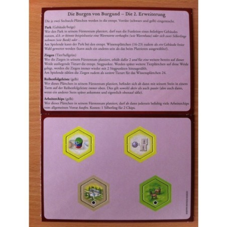 Die Burgen von Burgund: 2nd expansion (The Castle of Burgundy Exp)