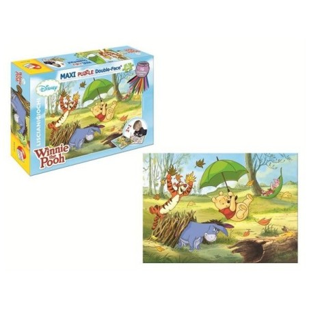 Puzzle 108 pezzi Maxi Double-Face Disney Winnie the Pooh Art.31603