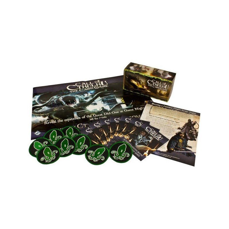 Call of Cthulhu LCG: Q3 2012 Games Night Kit - gioco da tavolo