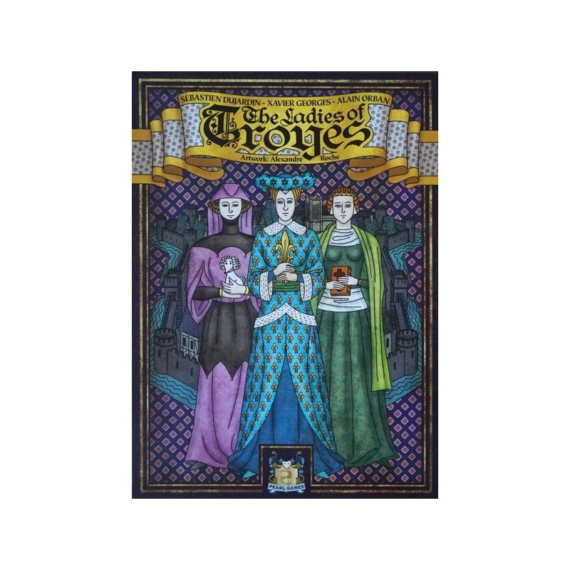 The Ladies of Troyes ENG - gioco da tavolo