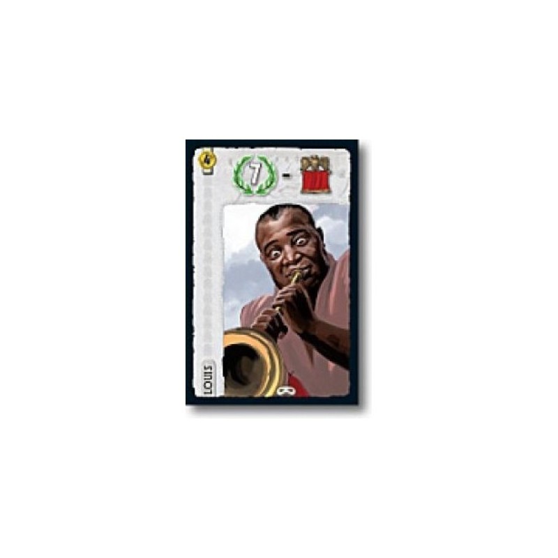 Louis Armstrong (promo card 7 Wonders: Leaders) - gioco da tavolo