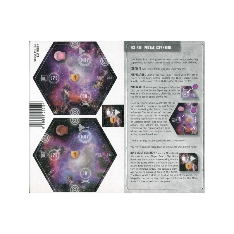 Pulsar: Eclipse - gioco da tavolo