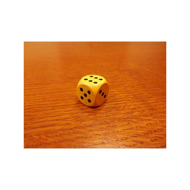 Dado 16mm Giallo - accessorio per giochi