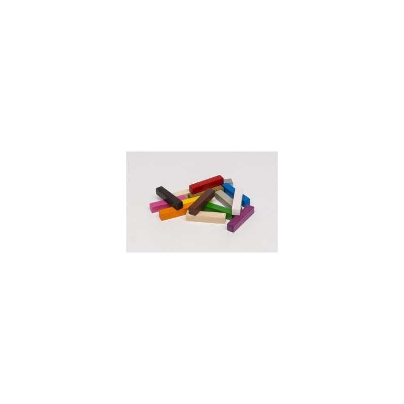 Token steccato Verde 5x5x25mm - accessorio per giochi