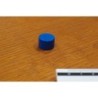 Token cilindrico 15x10mm blu