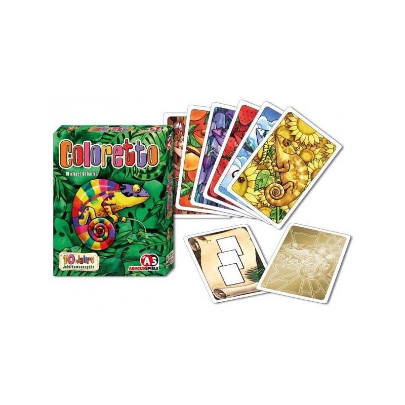 Coloretto Edizione Anniversario DEU/ENG - gioco da tavolo