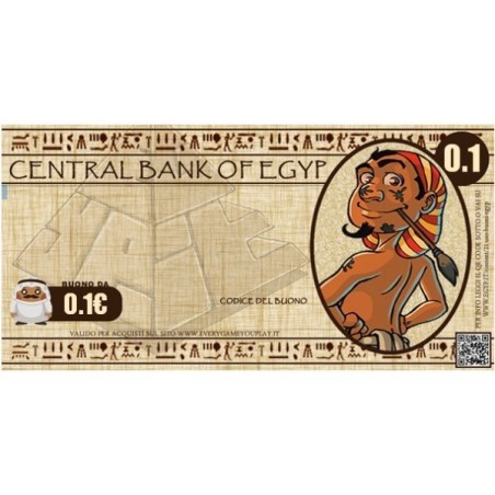BUONO ACQUISTO EGYP da 0,1 Euro