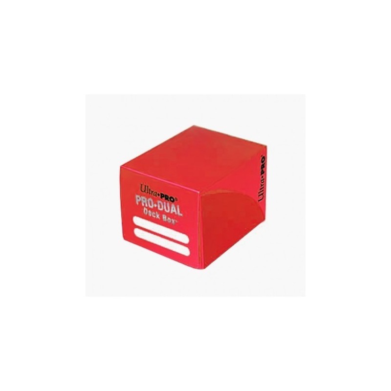 Porta mazzo Pro Dual Deck Red (120 carte) - 82983 - accessorio per giochi