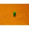 Token cilindrico 10x15 mm verde