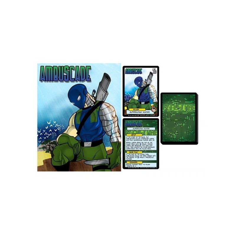 Ambuscade Villain Character: Sentinels of the Multiverse - gioco da tavolo