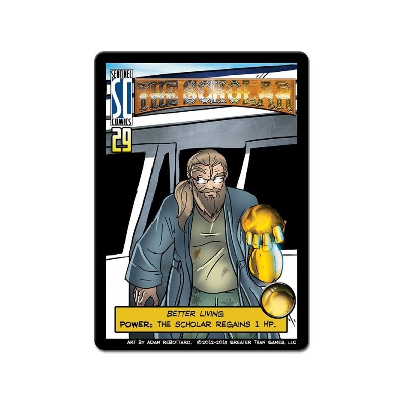 The Scholar Hero Character: Sentinels of the Multiverse - gioco da tavolo