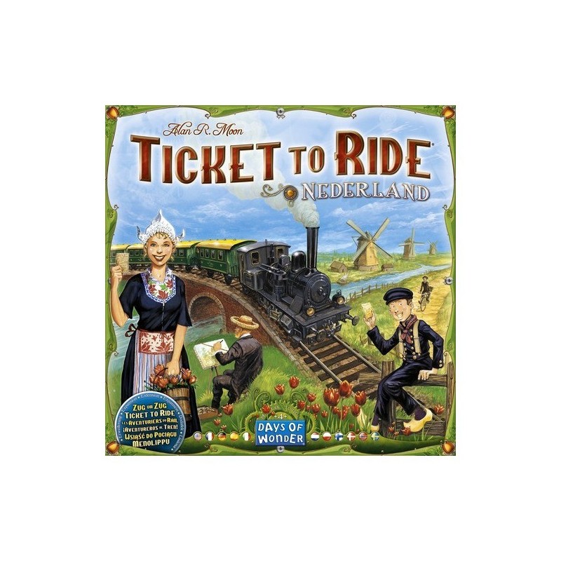Ticket to Ride Map Collection: Volume 4 - Nederland - gioco da tavolo