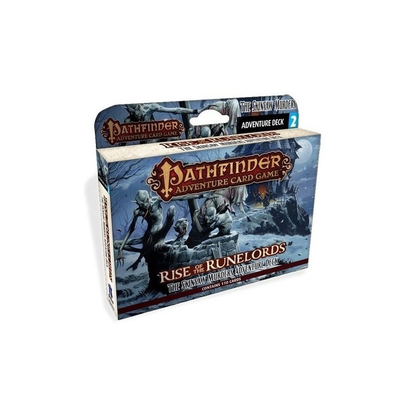 The Skinsaw Murders Adventure Deck: Rise of the Runelords - Pathfinder Adventure Card Game - gioco da tavolo