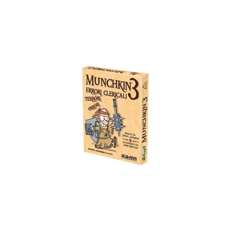 Errori Clericali: Munchkin 3 - gioco da tavolo