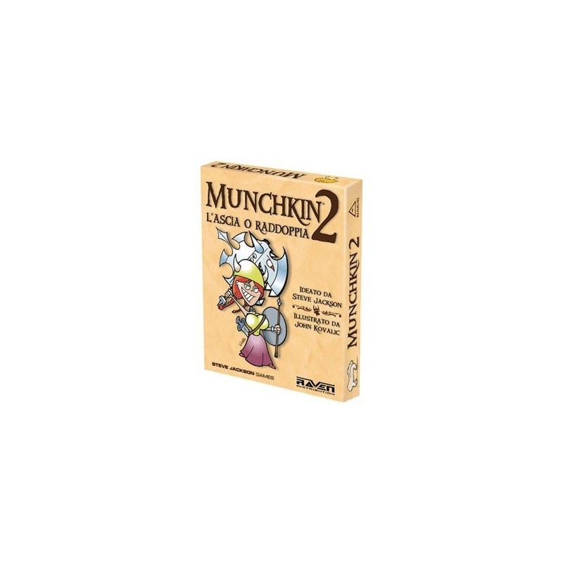 L'ascia o Raddoppia : Munchkin 2 - gioco da tavolo
