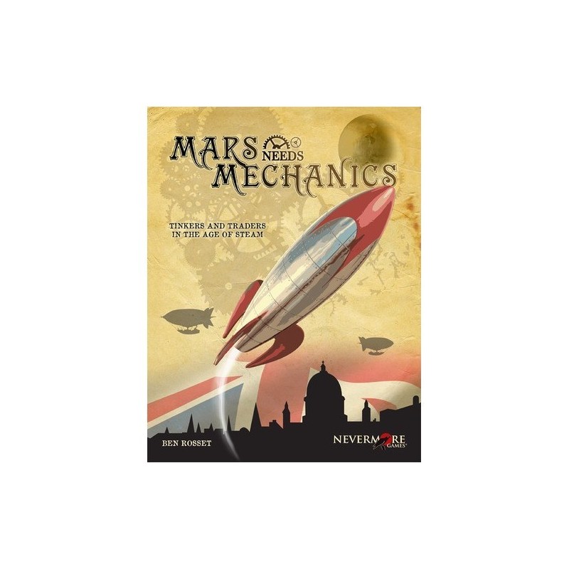 Mars Needs Mechanics - gioco da tavolo