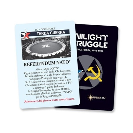 Referendum NATO - Carta promo Twilight Struggle Ed. 2012