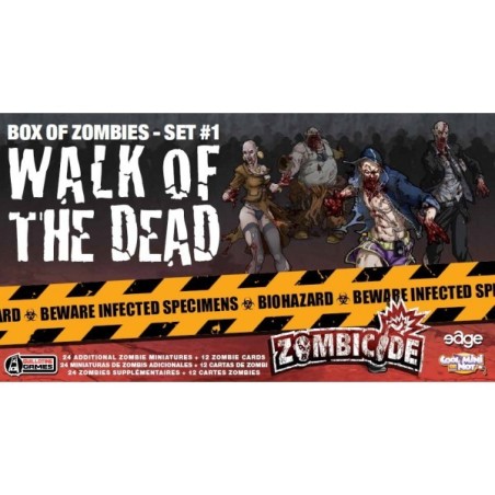 Box of Zombies Set 1 - Walk of the Dead: Zombicide
