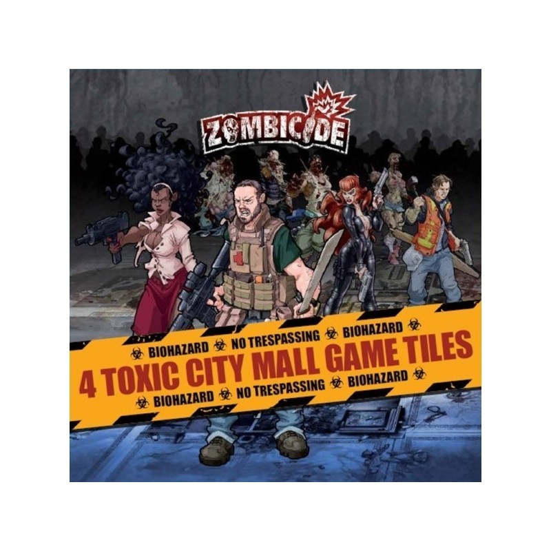 Toxic City Mall Tiles: Zombicide - gioco da tavolo