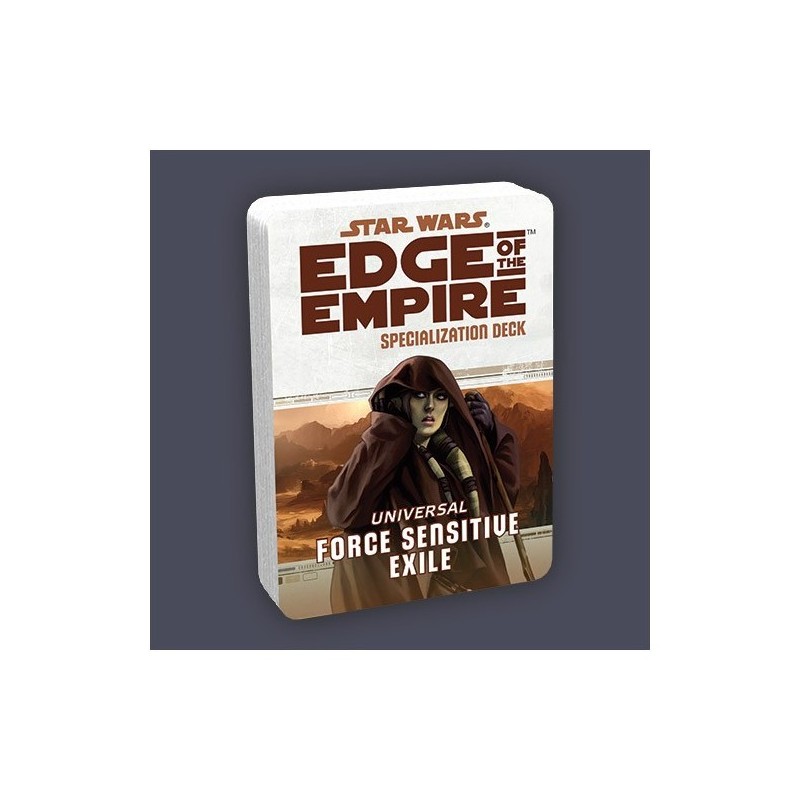 Force Sensitive Exile Specialization Deck: Edge of the Empire - gioco di ruolo