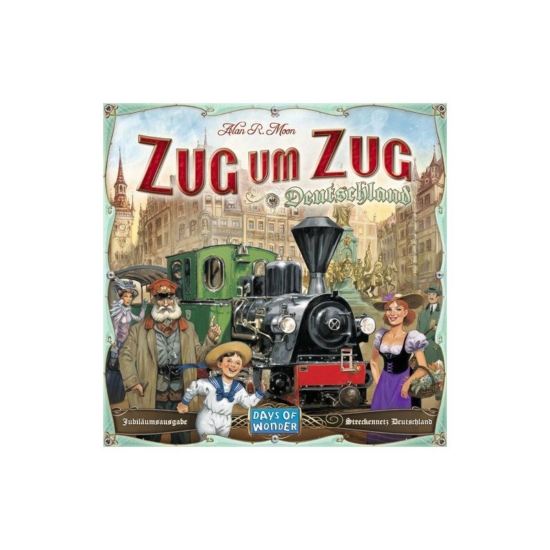 Ticket to Ride: Germany (Zug um Zug: Deutschland) DEU - gioco da tavolo