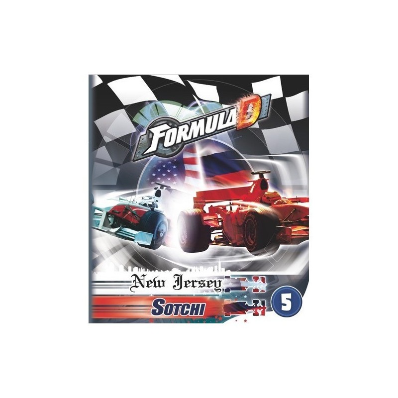 New Jersey & Sotchi - Formula D - circuiti (5) - gioco da tavolo