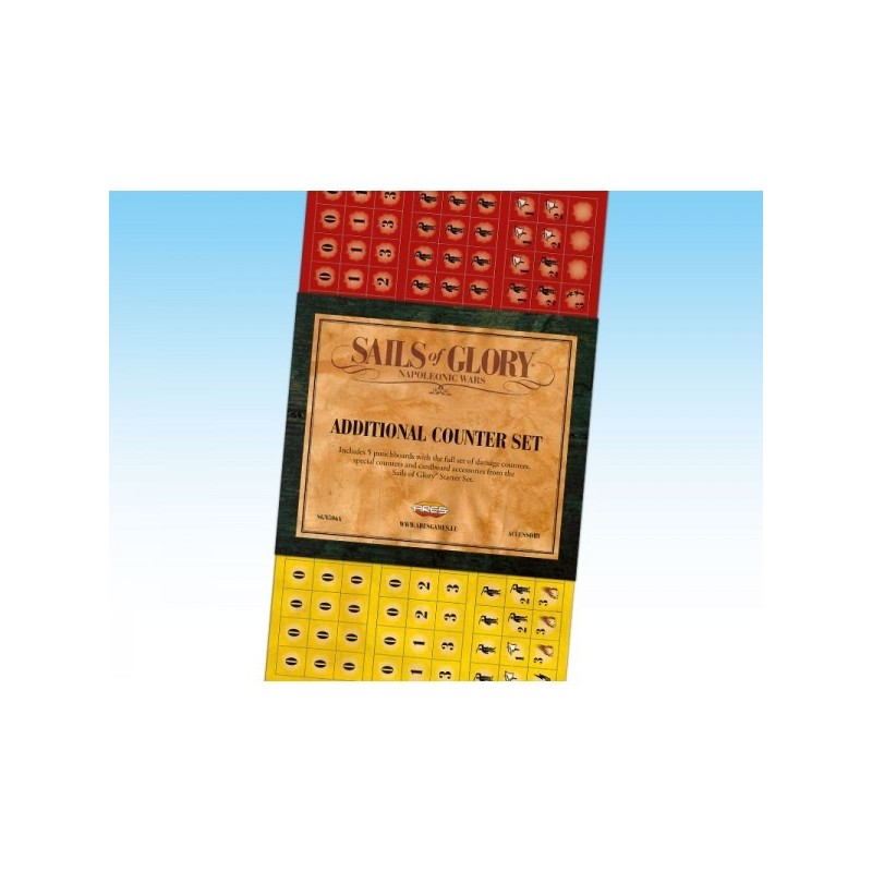 Additional Counter Set: Sails of Glory SGN506A - gioco da tavolo